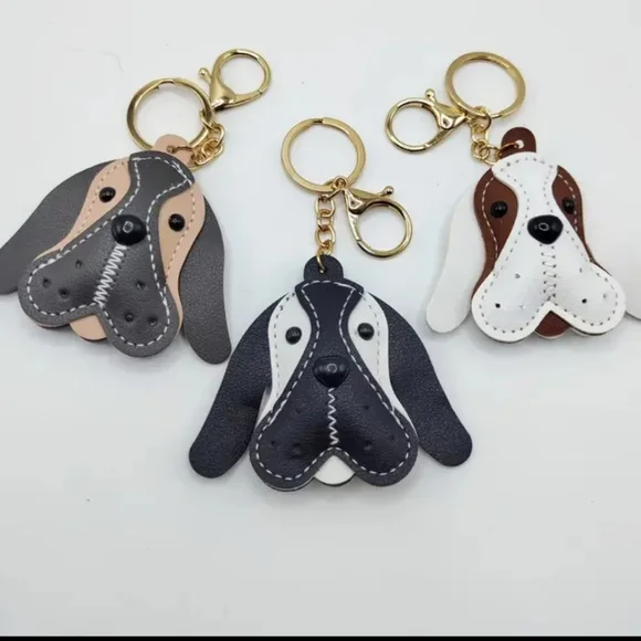 Long Ear Puppy Charm/Keychain - Picture 2 of 3